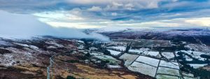 Wicklow with snow